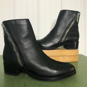 Frye NWT Demi Zip Bootie/Ankle Boots in Black